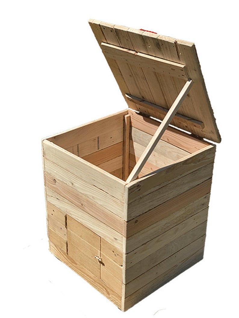 Composteur en bois recyclé – Pal'Store